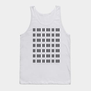 Piano Key Stripes Tank Top